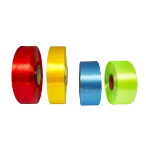China Manufacturer FDY 100% Polyester Yarn Factory Price Eco Friendly AA A Grade for Woven Fabric Sewing & Embroidery Use