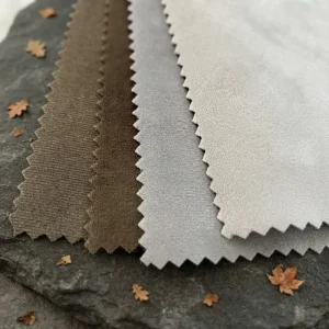China Manufacturer’s 100% Polyester Microfiber German Velvet Fabric Warp Knitted for Sofa Curtain & Furniture Accessories