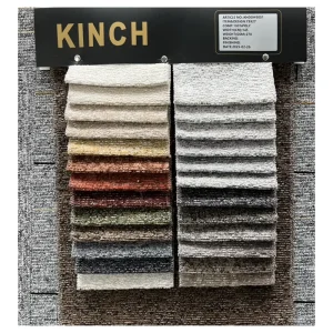 China Modern Minimalist Thick Solid Color Home Textile Chenille Fabric for Sofa Furniture