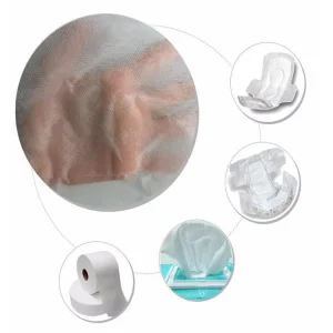 China Nonwoven Factory Hydrophilic PP Non woven Fabric Breathable Hygiene Non Woven Fabric