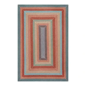 China PP Polypropylene Braided Outdoor Rug Door Mats