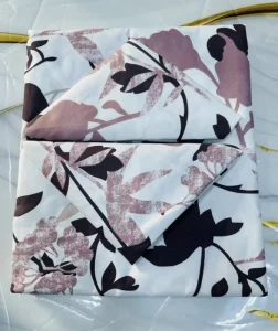 China Peach Skin Hotel Textile Microfiber Fabric Roll Bed Sheet Fabric Supplier 100 Polyester Disperse Print Fabric