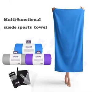 China Recycled Microfiber Lightweight Thin Beach Towel Sand Free Quick Dry Super Absorbent Large Towels