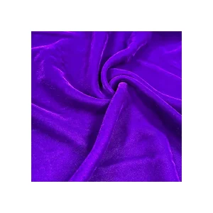 China Textile Royal Blue Woven Fabric Micro Velvet 9000