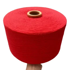 China Textile Yarn Factory Dyed Open End 20 2 Recycled Spaghetti T shirt Cotton and Polyester Blended Knitting Yarn for Weaving