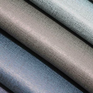 Chinese Breathable Lightweight 100% Polypropylene Knitted Leather Curtain Fabric Customized Color 270GSM 57″ Width