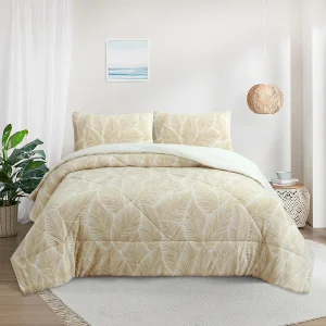 Chinese Manufacture Winter Sherpa Luxury Twin Queen king Size 3 Pieces Custom Gray Comforter Set king