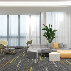 Chinese Manufacturer Anti-Slip Eco-Friendly Thick Office Home Floor Carpet Tiles Sound Absorption Modern Washable Polypropylene
