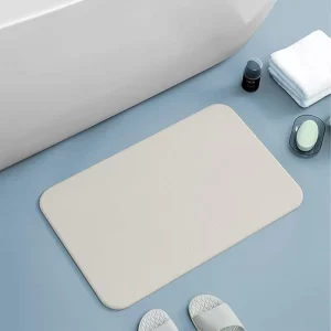 Chinese Manufacturer Anti slip Large Stone Bath Mat Floor Mat for Bathroom