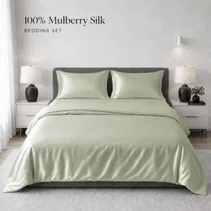 Chinese Manufacturer High Quality Customized Luxury 100% Mulberry Silk Pillowcase Bedding Set