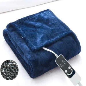 Chinese Manufacturer’s Super Soft Graphene Heated Electric Blanket Throw Wearable Folded for Cold Winter Washable Weighted