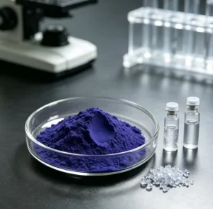 Chinese Manufacturers Supply 99% High-purity Blue Copper Raw Material Powder Bulk Raw Materials