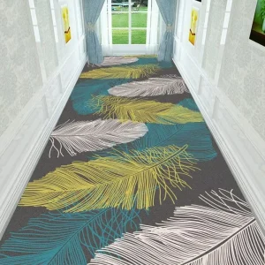 Chinese Polyester 3d Print Wall to Wall Carpet Rolls Non Slip Decoration Hallway Carpet Runner