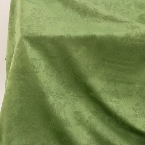 Chinese Popular Jacquard Fabric Plum Blossom Solid Color for Lady Home Textile Robe