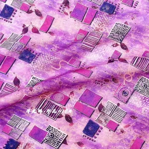 Chinese Style Digital Printed Eco-Friendly Lightweight Fabric Oriental Floral Textile for Modern Girls’ Garments