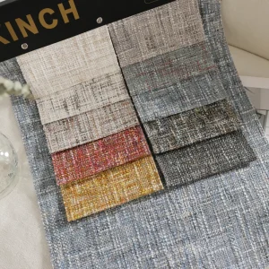 Chinese Traditional Indoor Furniture Upholstery Woven Polyester Plain Fabric Medium Weight for Sofa Home Textile