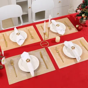 Christmas Edition PVC Sleek Rectangle Placemat