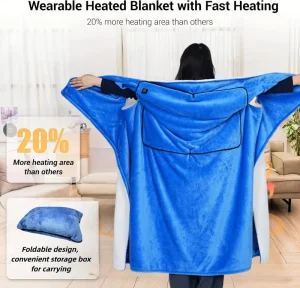 Christmas Gift Heated Shawl Bulk Electric Heating Blanket Winter Warm Heated Blanket Car USB Heated Blanket