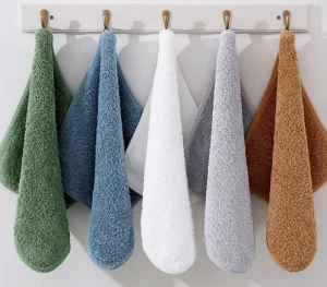 Class A 100% Cotton Thick Towels Antibacterial Soft Absorbent Household Face Towels