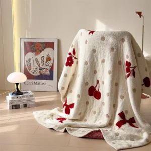 Class a Half Side Fleece Throw Blanket Thick Winter Office Nap Shawl Coral Flannel Kids Sofa Cover Gift Blanket