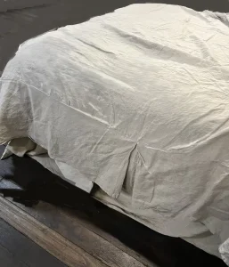 Classic 100% French FlaxLinen Stone Washed Bed Valance Bed Skirt Bed Sheet set