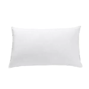 Classic 100% Goose Down Feather Pillow Insert Bed Pillows with Cotton Cover for Natural Sleepers
