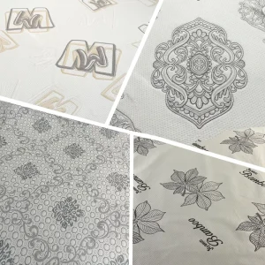 Classic Flower Pattern Knitted Quilt Tela Para Colchon Capitonado Mattress Fabric