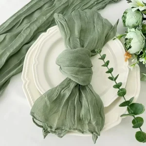 Classic Handmade Napkins Square Napkin Crepe Gauze Placemat for Restaurant Wedding Party Hotel Decoration