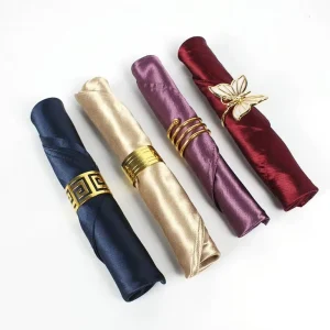 Classic Napkins in Various Colors square Napkins Suitable for Wedding Party Table Decoration