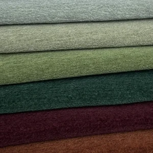 Classic Plain Warp Knit Eco Friendly Fleece Upholstery Fabric Wrinkle Resistant for Luxury Sofa Manufacturing