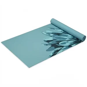 Classic Print Non Slip Rectangle Yoga Mat for Exercise & Fitness-All Yoga Pilates & Floor Workouts Vibrant Bloom 4mm 183cm