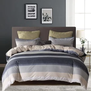 Classic Printed Microfiber Duvet Cover Set and Bed Cover and Comforter Cover Bedding Set