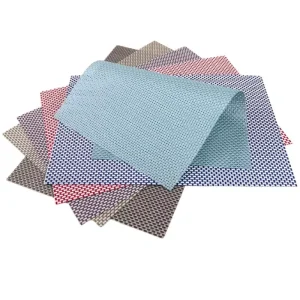 Classic Washable Non-slip Insulation Woven Square PVC Eco-Friendly Place Mat