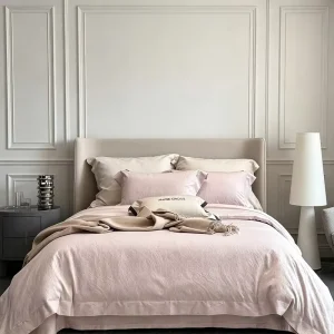 Classical European Relief Thick Woven Jacquard Star Rated Hotel Bedding Light Luxury Bedding Four Piece Set