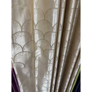 Classical Polyester Jacquard Dyed Breathable Blackout Curtain Fabric Woven Home Textile Upholstery Roll Factory Stock High