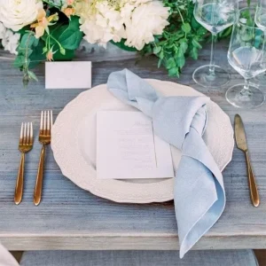 Cloth Napkin Cotton Table Accessories Linen Towel Dinner Cloth 42 * 42cm Handkerchief Wedding Decoration Mark Place Decor