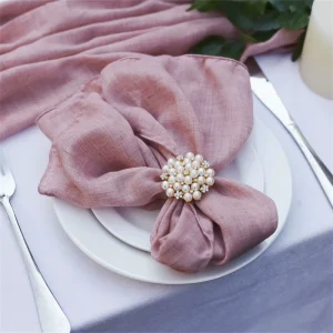 Cloth Napkins Reusable Cheesecloth Napkins Dinner Napkins Bulk for Wedding Bridal Shower Baby Shower Parties
