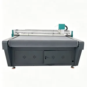 Clothing Dresses Car Microfibre Cloth Cutting Machine With High Precision with Auxiliary Air Device