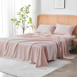 Cloudland Bamboo Bed Sheets Full Size Bed Sheet Set Bamboo Silk Bed Sheet