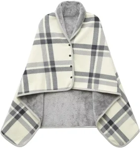 Coat Blanket Throw Women Adult 100% Polyester Winter 3000pcs Sherpa Fleece Shawl Wrap Poncho Cape Grid Other Blanket