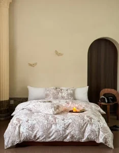 Cold Weather 3 PCS Double Bed Sheet Quilt Egyptian Cotton Duvet Comforter Sets