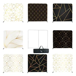 Collapsible Tension Fabric Backdrop 10×10 Pillowcase Style for Photo Booth