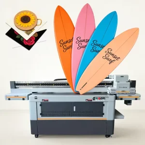 Color A0 UV Flatbed Digital Inkjet Printer RC 1610 Automatic Multifunction Tube Printer for Label Phone Cases Paper