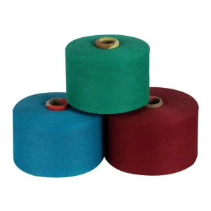 Color Spun Yarn Recycled Polyester Cone Polyester Cotton Blended Yarn Used in the Production of Various Socks Fabric