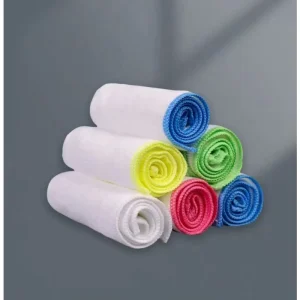 Color coded Cleaning Cloths Microfiber Towels for Coffee Shop Food Service