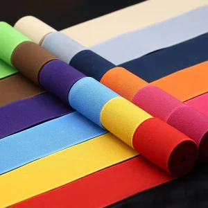 Colored Thickened Elastic Band Wide Elastic Ribbon Pants Waist Accessories Custom Elastic Waistband Underwear