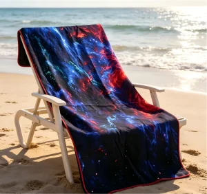Colorfast Microfiber Beach Towel Sublimation Adult Seaside Towel Source Factory