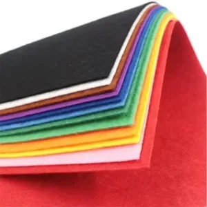 Colorful 1mm 2mm 3mm Eco friendly Colored Felt Wool Fabric DIY Felt Cloth Craft Christmas Felt Fabric