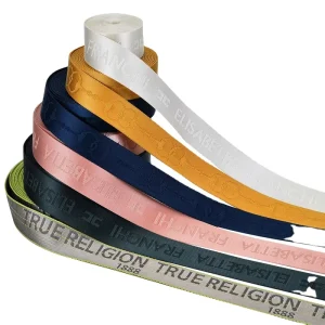 Colorful Custom LOGO Nylon Polyester Webbing Strap For Bags