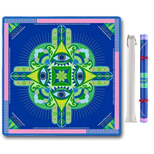 Colorful European American Mahjong Mat Rubber Waterproof Anti-Slip